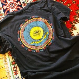 Mystic evil eye black tee